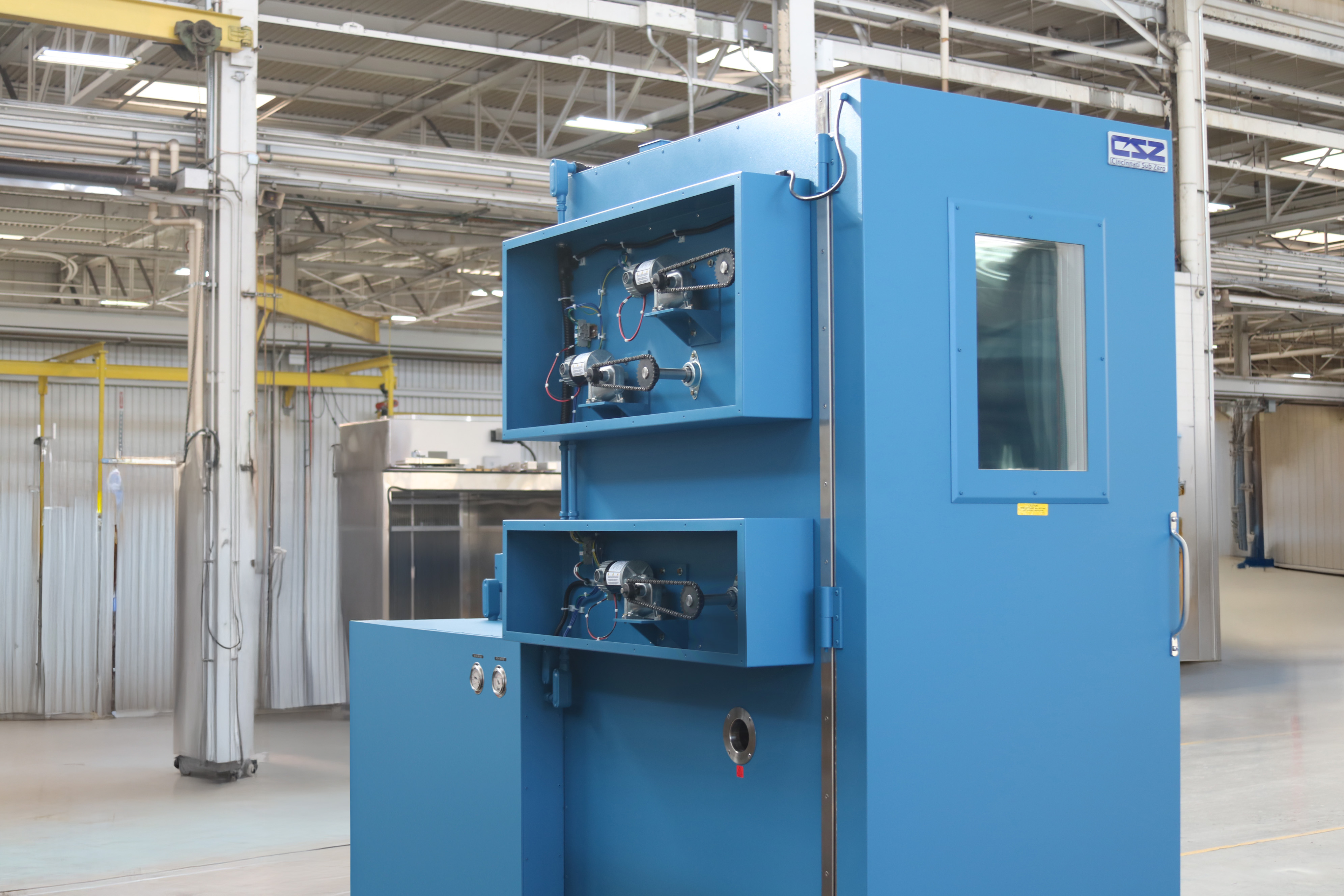 Integrated Cold Bend Test Chamber for Wire and Cable